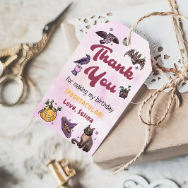  spooky ハロウィン 誕生日 お礼 ギフトタグ