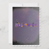 Spooky 招待状 (裏面)