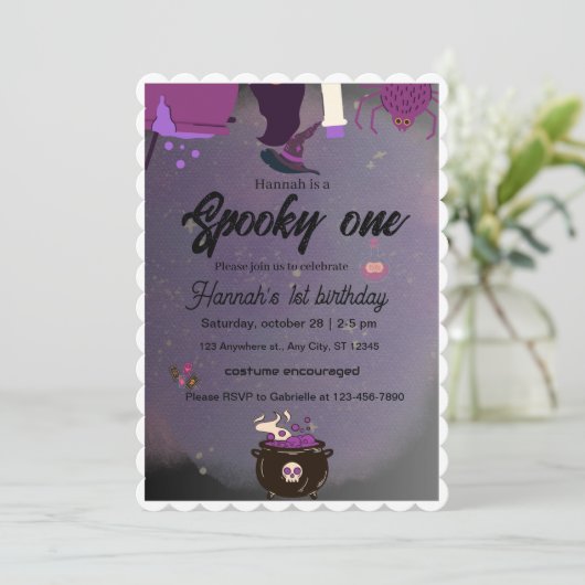 Spooky 招待状 (スタンド正面)