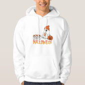 Spooky Aesthetic Halloween – Skeletons, Ghosts & B パーカ (正面)