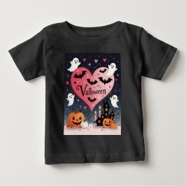 Spooky And Sentimental Starlit Valloween ベビーTシャツ