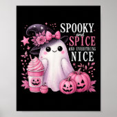 Spooky And Spice And Everything Nice Halloween Pin ポスター (正面)