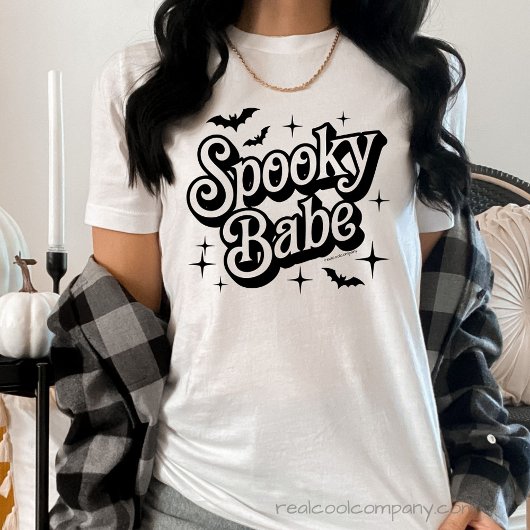 Spooky Babe ハロウィン Bella Canva  トライブレンドＴシャツ