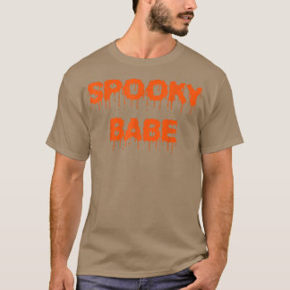 Spooky Babe Spooky Hunk Funny Matching Couples Hal Tシャツ
