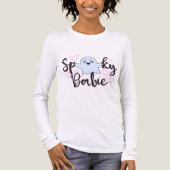 Spooky Babe T-Shirt | Cute Girly Halloween Tee トライブレンドＴシャツ (正面)