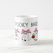 Spooky babes cute ghost コーヒーマグカップ (中央)