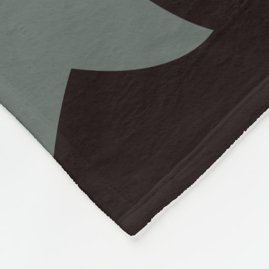 Spooky Bat Pattern フリースブランケット (角)