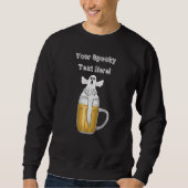 Spooky Beer Ghost スウェットシャツ (正面)