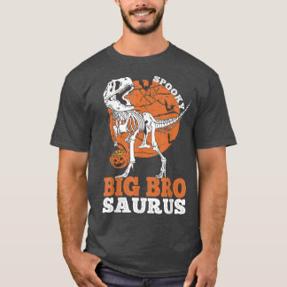Spooky Big Bro Saurus Dinosaur Skeleton T rex Pump Tシャツ