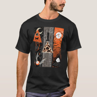 Spooky Billl Triangle Vintage Costume Tシャツ