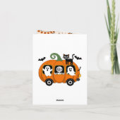 Spooky Birthday Invitation Editable Digital Down 招待状 (裏面)