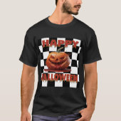 Spooky Bloody Pumpkin Halloween Tシャツ (正面)