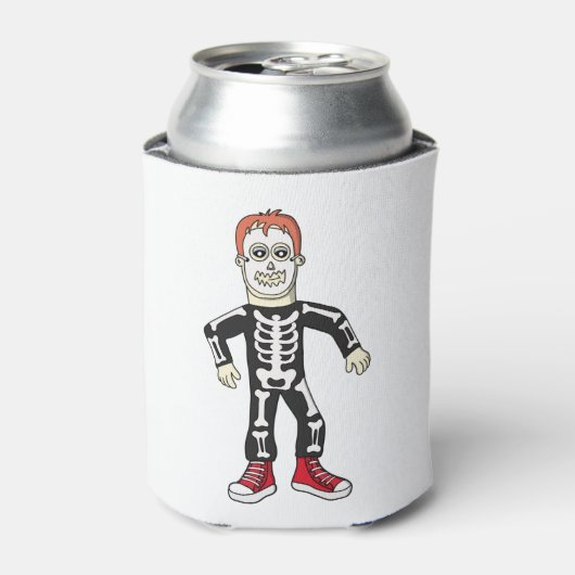 Spooky Bones 缶クーラー (缶正面)
