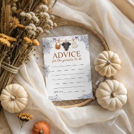 Spooky Boo Advice for Parents カード