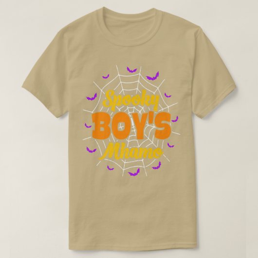 Spooky Boy's Mhamo Mom Spooky Halloween Costume 18 Tシャツ (デザイン正面)