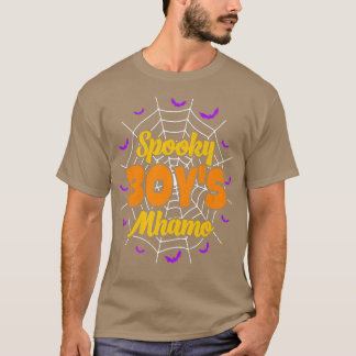 Spooky Boy's Mhamo Mom Spooky Halloween Costume 18 Tシャツ