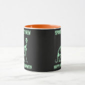 SPOOKY BREW スケルトンキャットマグ マグカップ (中央)