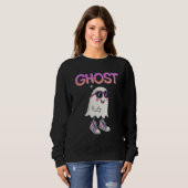 Spooky But Cool Ghost Tee スウェットシャツ (正面フル)