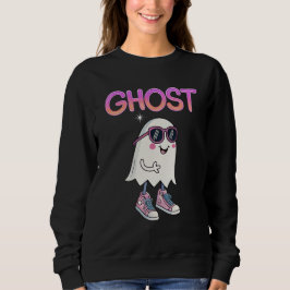 Spooky But Cool Ghost Tee スウェットシャツ