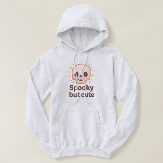 Spooky but Cute Halloween Hoodie パーカ (デザイン正面)