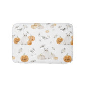 Spooky Cat Halloween Bath Mat バスマット (正面)