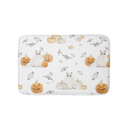 Spooky Cat Halloween Bath Mat バスマット
