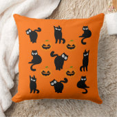 Spooky Cat Parade クッション (ブランケット)