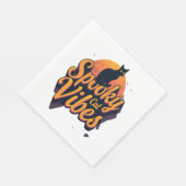 Spooky Cat Vibes 2 スタンダードランチョンナプキン (角)