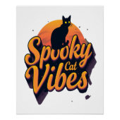 Spooky Cat Vibes 2 ポスター (正面)