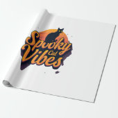 Spooky Cat Vibes 2 ラッピングペーパー (アンロールド)