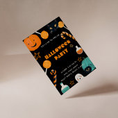  spooky chic：優雅なハロウィンパーティーの招待状 シーズンカード