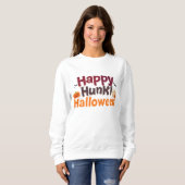 Spooky Chic Halloween Hoodie スウェットシャツ (正面フル)
