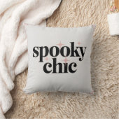 Spooky Chic Minimalist Modern Halloween クッション (ブランケット)