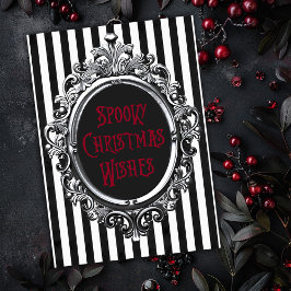Spooky Christmas Wishes Christmas Card サンキューカード