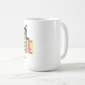 Spooky Collie Halloween Mug コーヒーマグカップ (正面右)