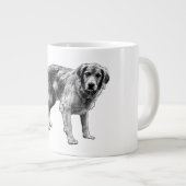 Spooky Comic Dog Mug ジャンボコーヒーマグカップ (正面右)