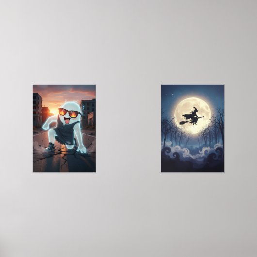 Spooky Cool Ghost Fun & Witchy Halloween (正面)