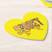 Spooky Coquette Halloween Aesthetic-66166 ペーパーコースター (アングル)