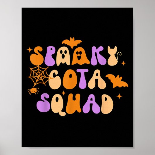 Spooky Cota Squad認定作業療法士H ポスター (正面)