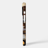 Spooky Cozy iPhone Case Ghost Pumpkin Bookshelf Case-Mate iPhoneケース (裏面 / 左)