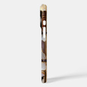 Spooky Cozy iPhone Case Ghost Pumpkin Bookshelf Case-Mate iPhoneケース (裏面 / 左)