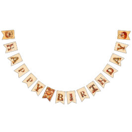 Spooky Cute First Birthday Halloween Bunting Banne バンティングフラッグ