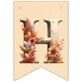 Spooky Cute First Birthday Halloween Bunting Banne バンティングフラッグ (第2の旗)