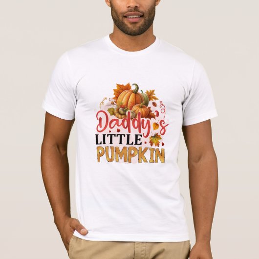 Spooky Cute First Birthday Halloween Daddy To Be S Tシャツ (正面)