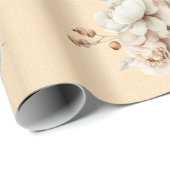 Spooky Cute First Birthday Halloween Wrapping Pape ラッピングペーパー (ロールコーナー)