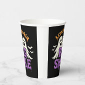 🎃👻 Spooky Cute Ghost & Bat Halloween Party🦇✨ 紙コップ (右)