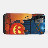Spooky Cute Halloween Glow Design Case-Mate iPhoneケース (裏面(横))