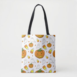 Spooky Cute Halloween Kids Travel Tote Bag トートバッグ