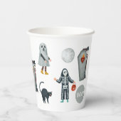 Spooky Cute Halloween | Kids Trick or Treat Party 紙コップ (裏面)