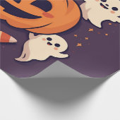 Spooky Cute Halloween Party ラッピングペーパー (角)